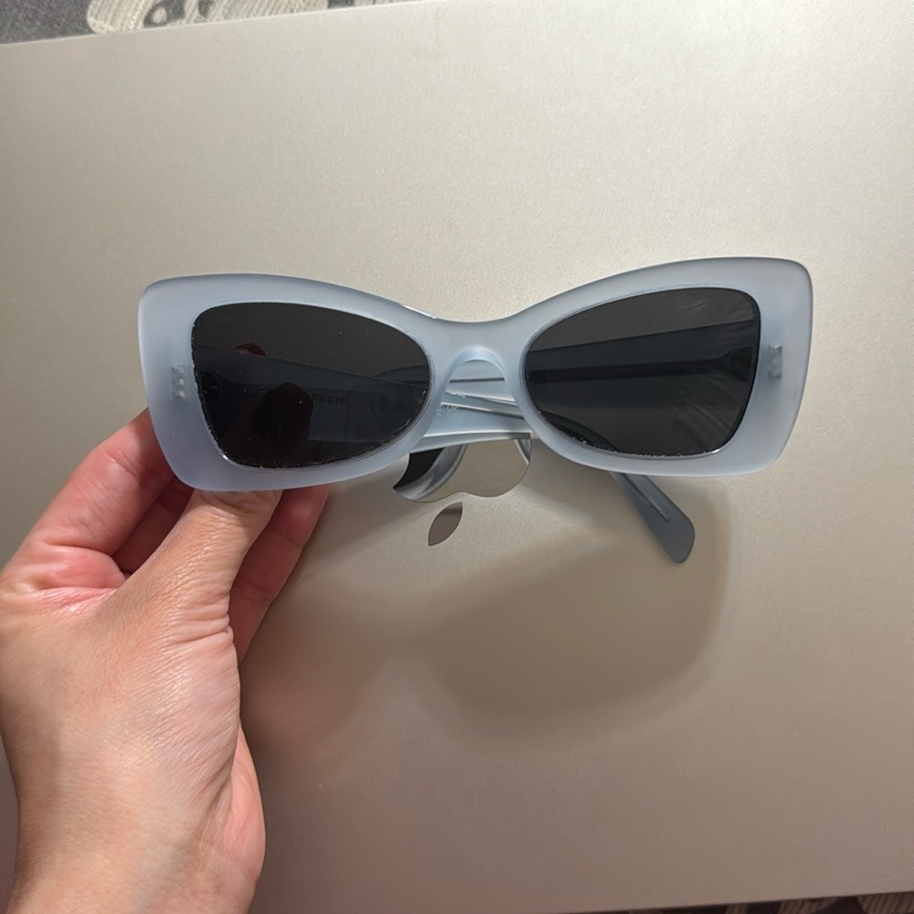 Baby blue cat eye Celine authentic sunglasses - Picture 4 of 6